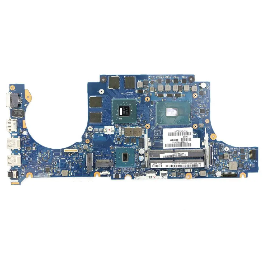 P6C99/0P6C99/CN-0P6C99-подлинный новый DDR4 Материнская плата ноутбука BCV00 LA-D991P w/i5-6300HQ + N16P-GT-A2
