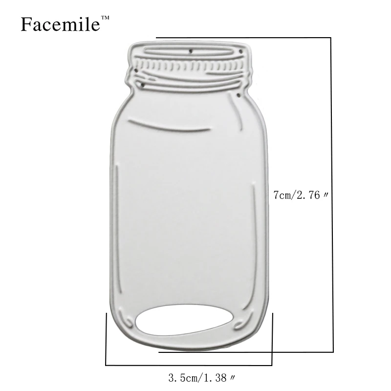 1 шт. штампы для скрапбукинга металлические бутылок ремесло новинка 2017 тиснения