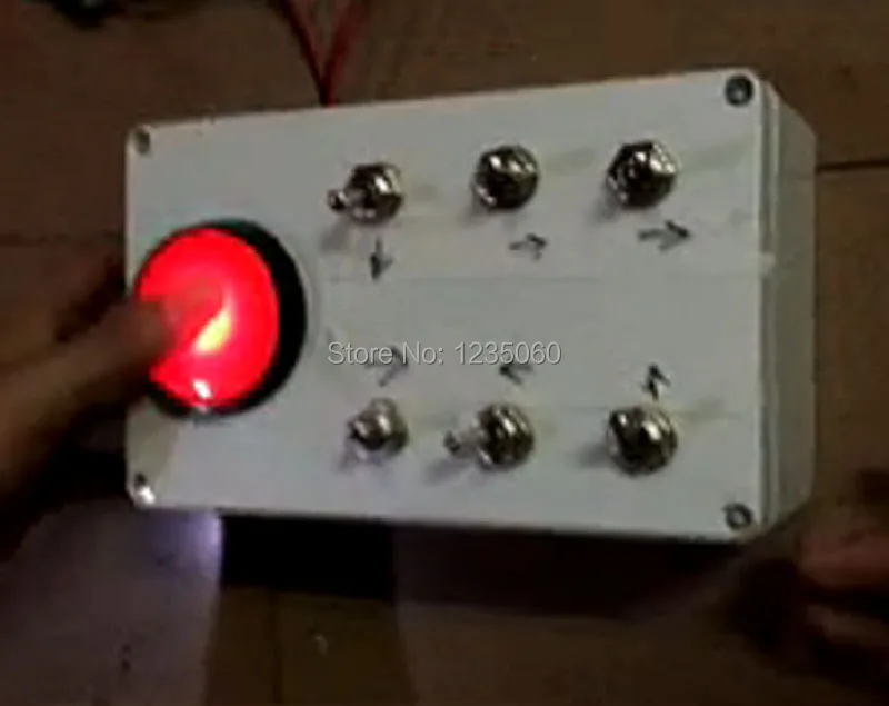 Реальная жизнь комнаты спасения переключать бокс реквизит для таинственной