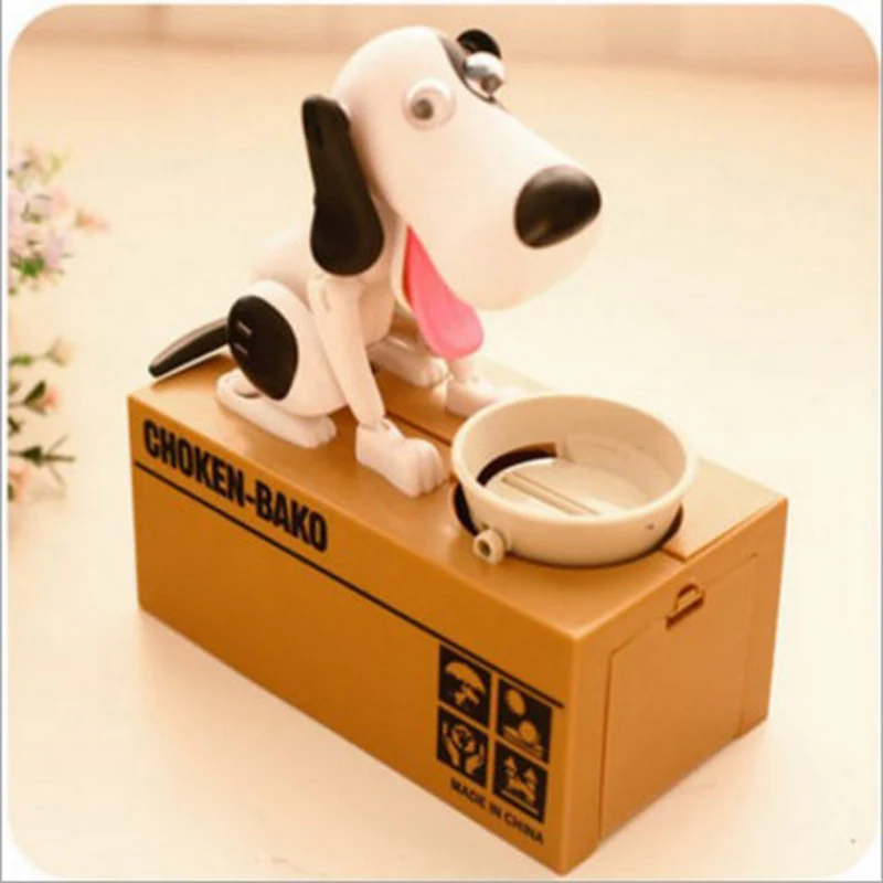 Копилка Детская в подарок автоматическая коробка для денег поросенка кошки