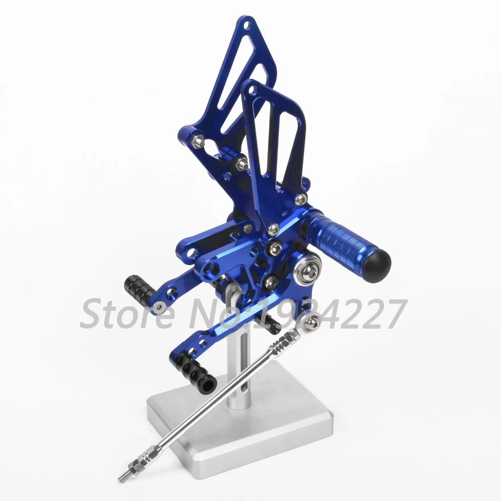 CNC Rearsets подножки для Suzuki GSXR1000 2000-2004 мотоцикл подножек заднего тормоза