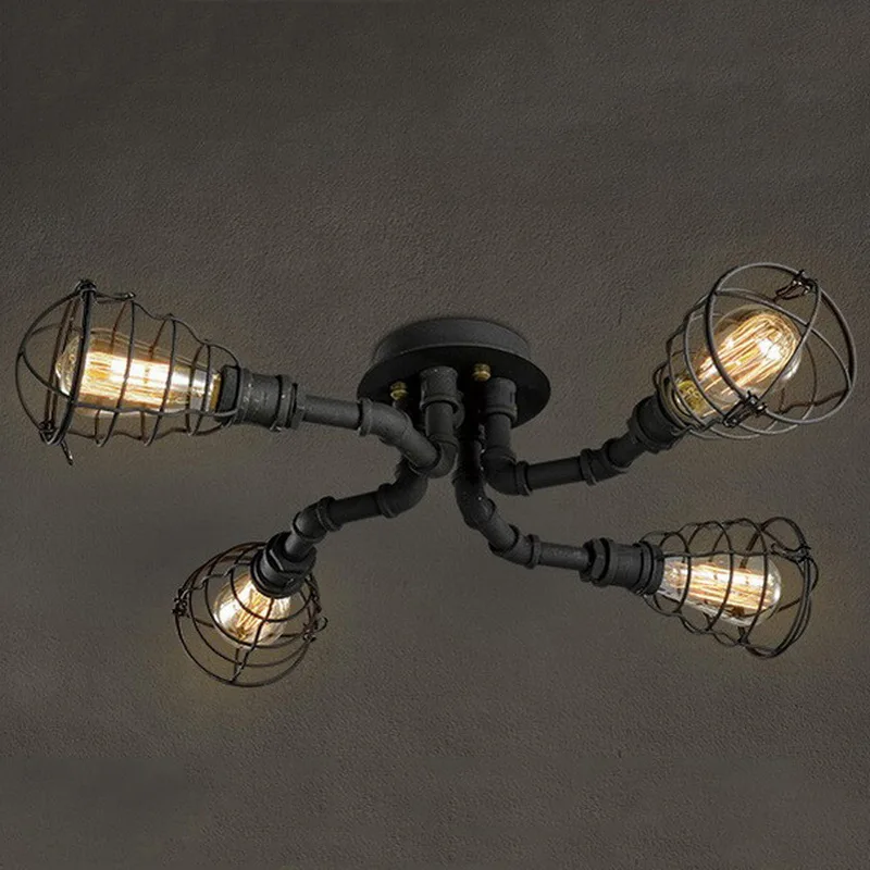Потолочный светильник в стиле ретро с 4/6/8/10 насадками|light auburn|lamp videolight stand lamp |
