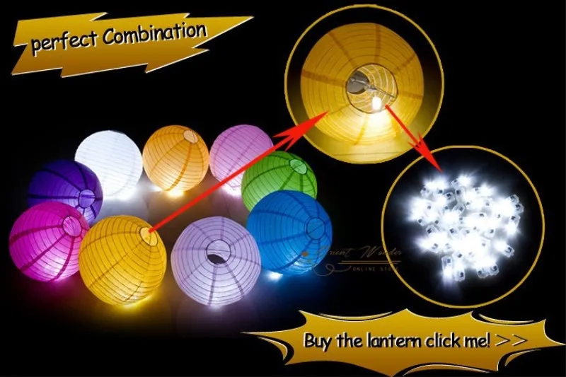 

Mini LED Balloon Lamp Ball Paper Lantern Light Ornament for All Kinds of Festival Party Decoration Free Shipping