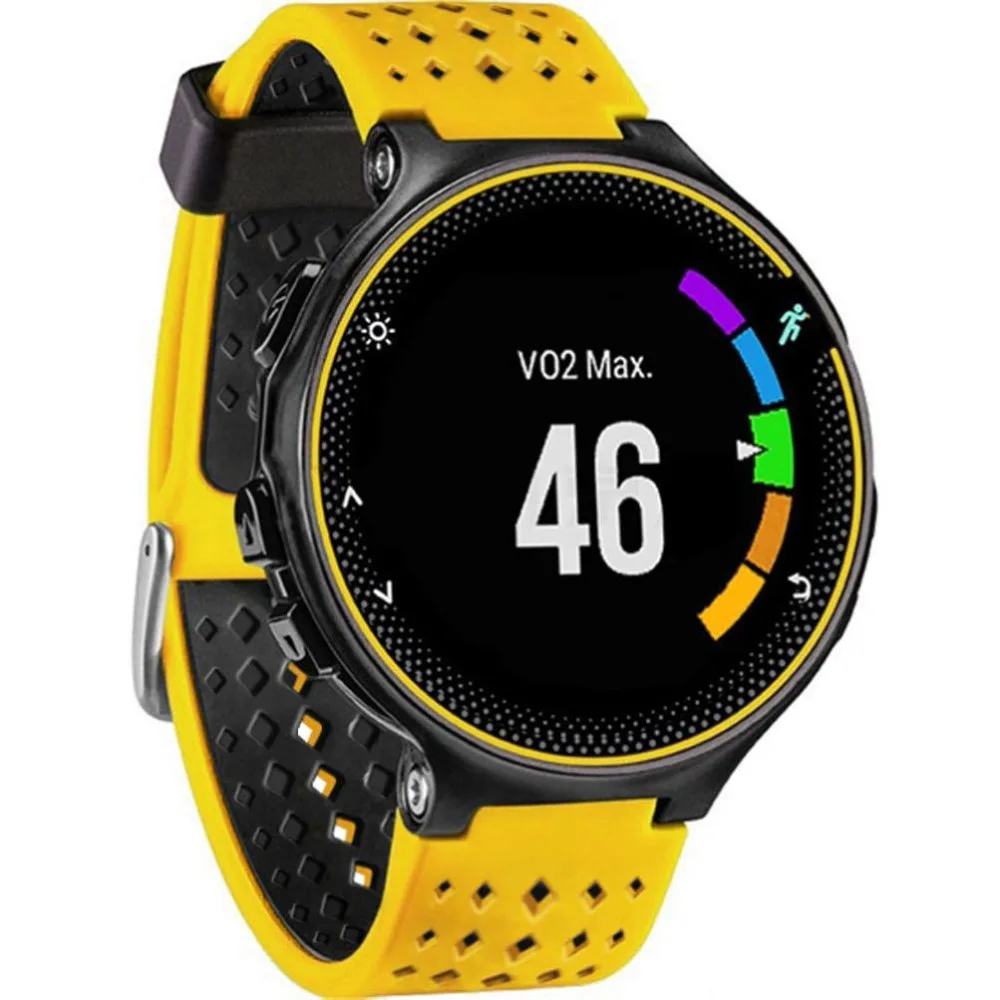Ремешок силиконовый для смарт часов Garmin Forerunner 220/230/235/620/630/735|Ремешки часов| |