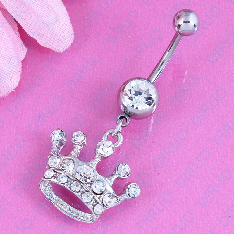 Штанга для живота Женская из хирургической стали 14 г 316L|jewelry pendrive|jewelry crucifixjewelry