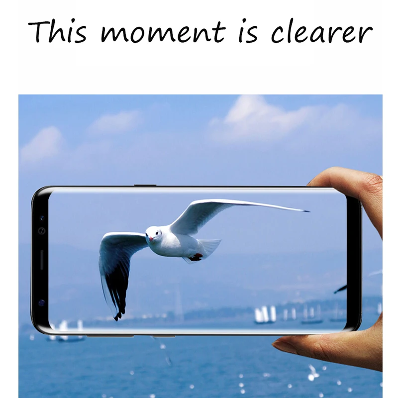 Suntaiho 4D полное покрытие закаленное Стекло для samsung Galaxy S9 плюс S8 Экран протектор 3D