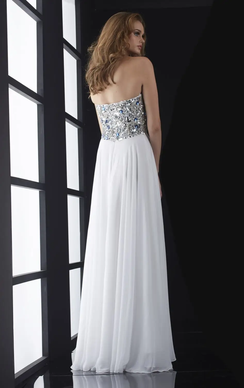 2015 Chiffon Women dress Summer Floor Length Court Train Sweetheart Off the Shoulder Wedding Vestidos Plus size | Свадьбы и