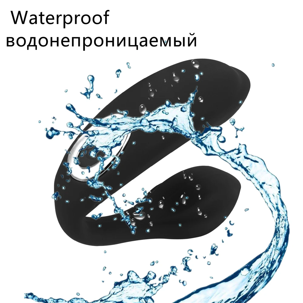 Женский Вибратор Кролик для точки G Силиконовый водонепроницаемый массажер