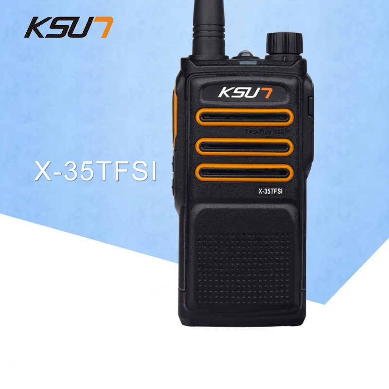 Портативная рация KSUN X 35 6 Вт высокомощная УВЧ портативная двухсторонняя