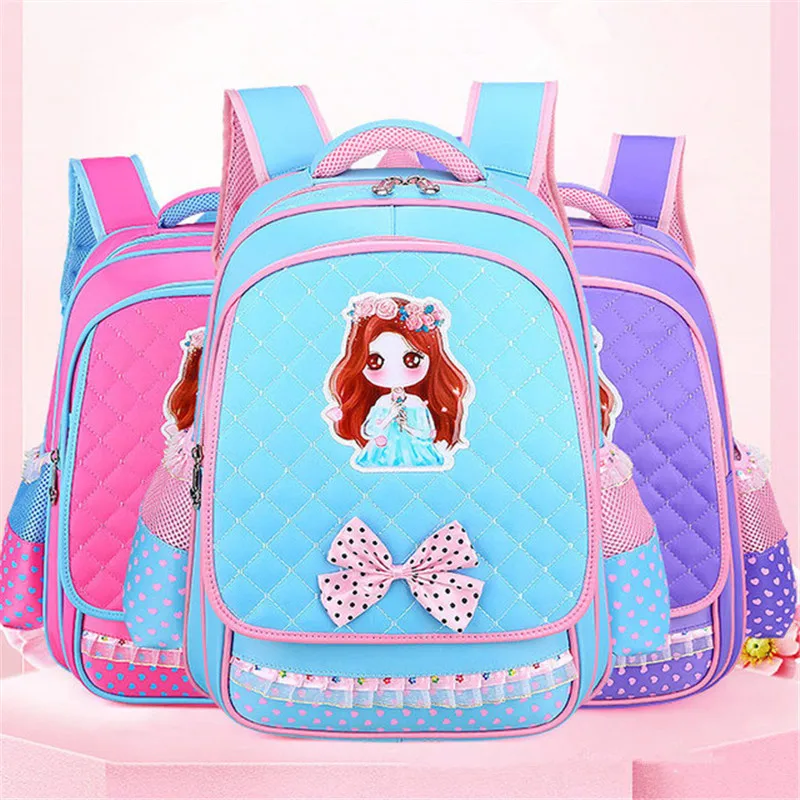 Милые школьные сумки для девочек-подростков нейлоновые Детские рюкзаки девочек