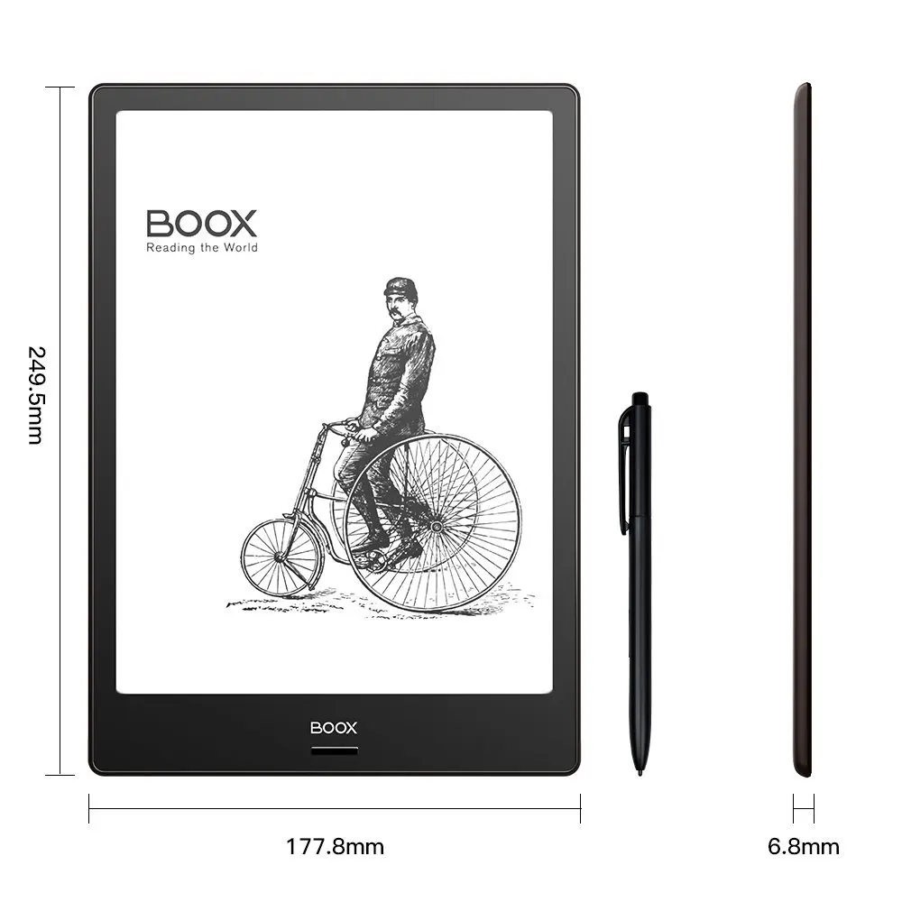 BOOX Note Ereader Android 6 0 32 ГБ/2G 10 3 &quotдвойной сенсорный HD дисплей E Ink cta гибкий экран