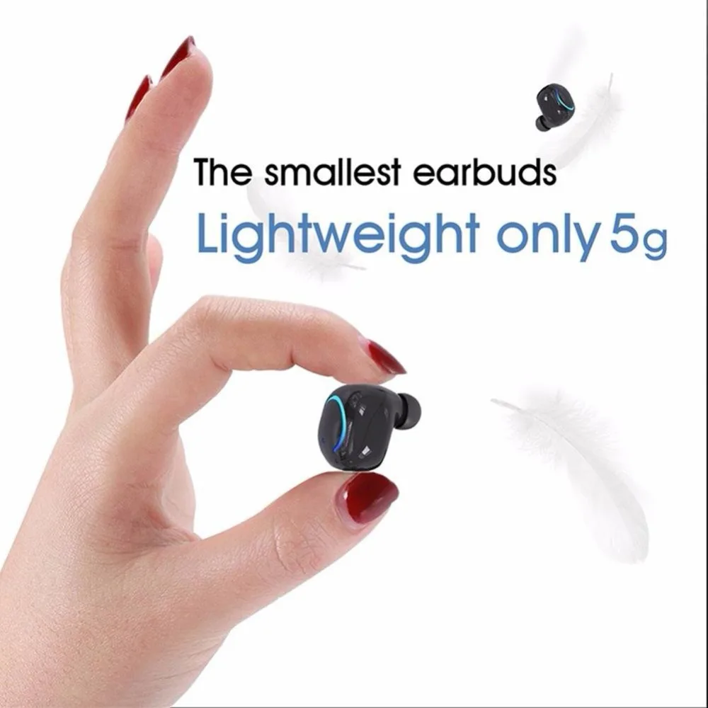 Беспроводные мини наушники HBQ Q18 TWS bluetooth с шумоподавлением для телефона гарнитура