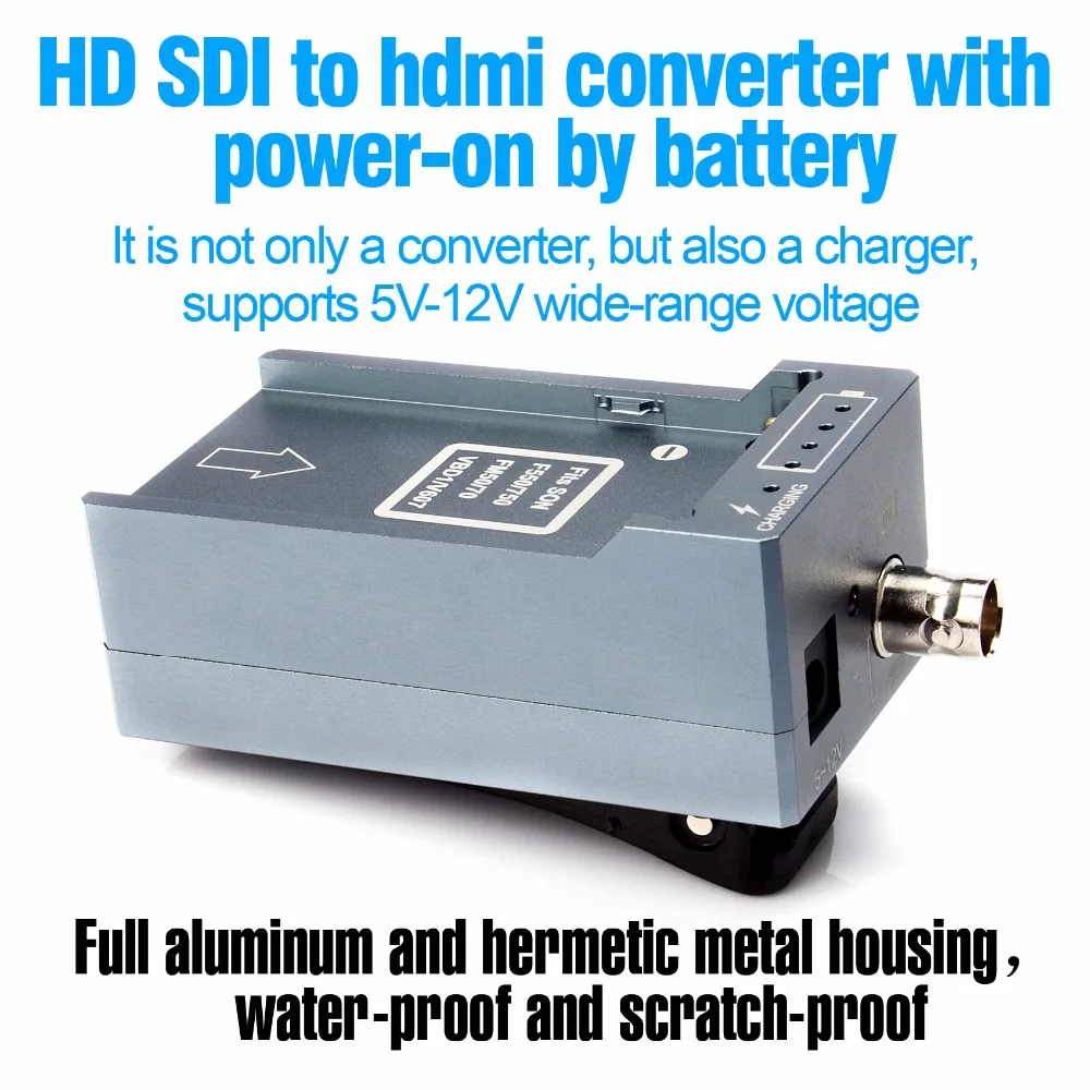 Преобразователь батареи MiraBox SDI в HDMI преобразователь SD/HD SDI/3G мультимедийный HD