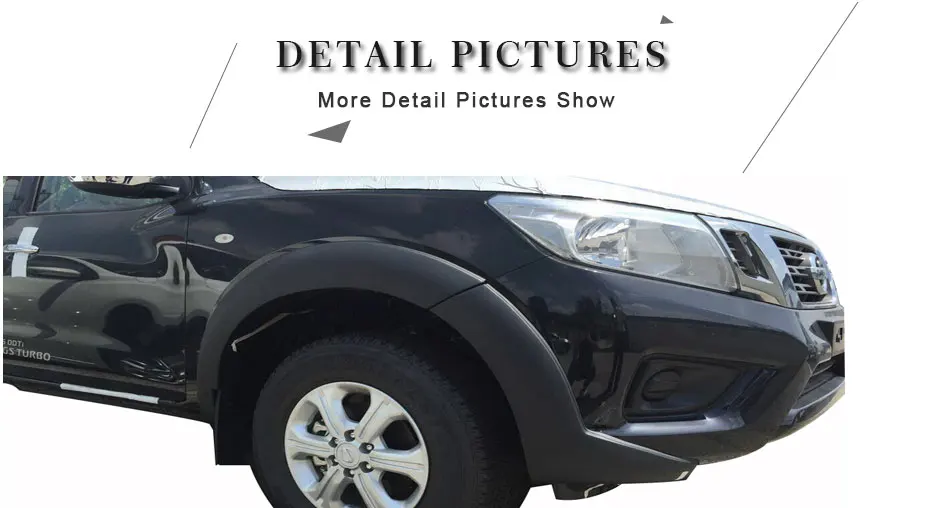 Крыло вспышки для Nissan Navara Frontier крыло факела подходит Nissan Navara 4x2- крыло Ycsunz
