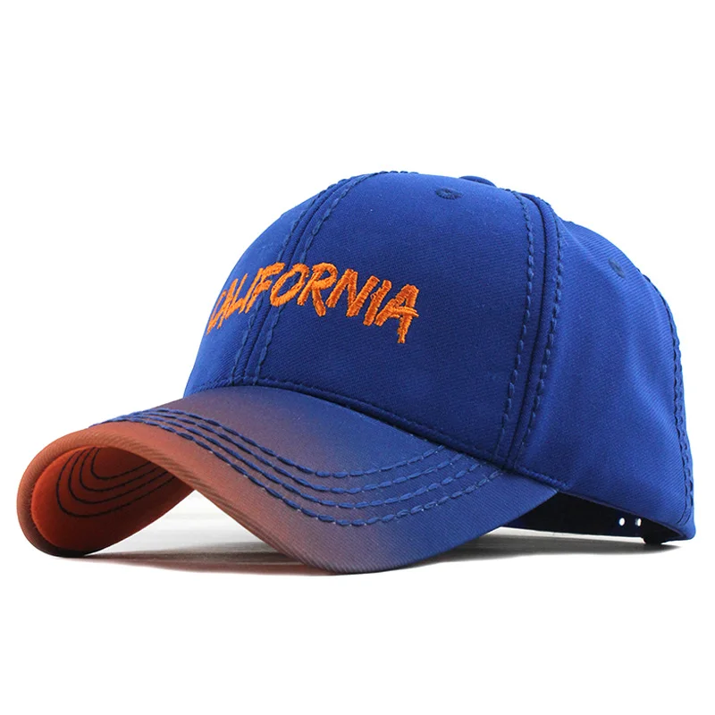 [FLB] бейсболка, Мужская облегающая Кепка, бейсболка для женщин, Gorras, повседневная Кепка, Ретро стиль, кепка, постепенно меняющая цвет, F200