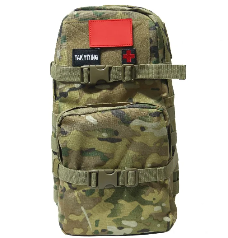only have bag CAMO TAK YIYING MBSS 3L гидратация пакет воды Рюкзак Molle тактический пакет воды мешок Открытый Спорт Кемпинг Туризм Охота - Цвет: only have bag CAMO