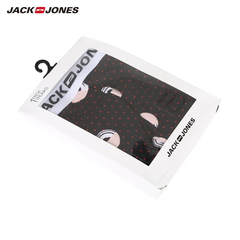 JackJones мужские летние трусы боксеры в горошек дышащие мягкие E | 21817G519|Мужские