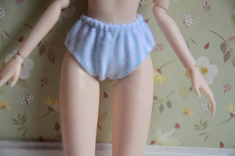 1 шт. нижнее белье ярких цветов полосатые трусы для кукол Azone Momoko licca Barbis 1/6 |
