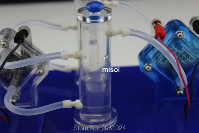 Экспериментальный инструмент (PEM cell + электролизер) для генерации кислорода и