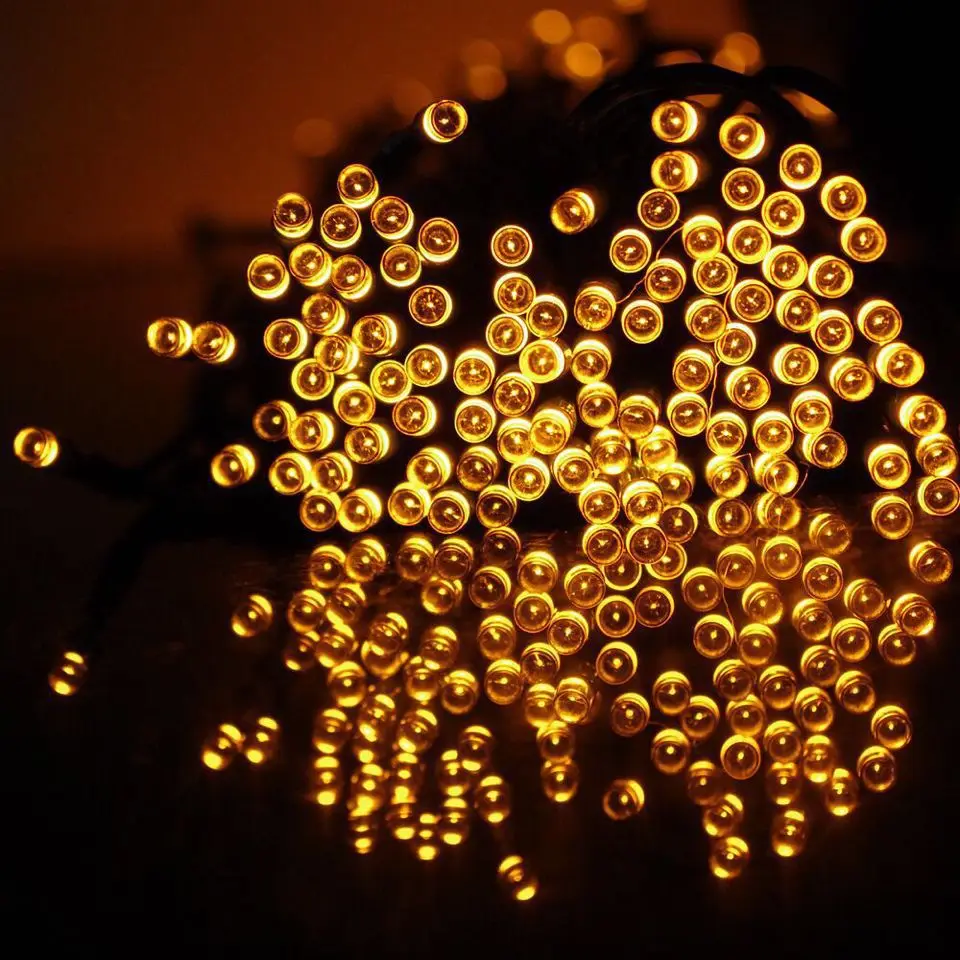 Новинка 100 светодиодная гирлянда для праздничного освещения Сказочная лампа на