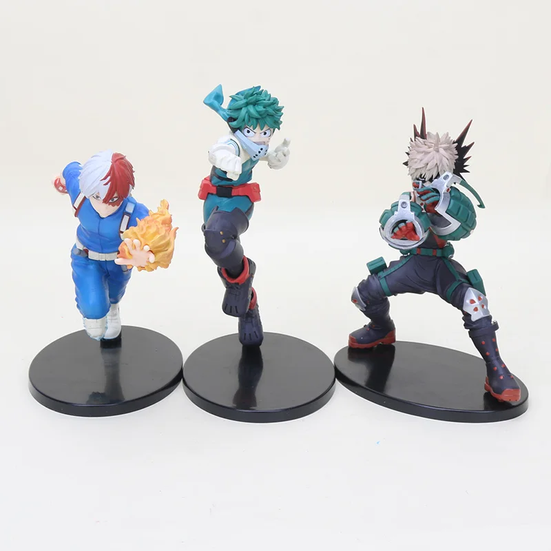 16 см My Hero Академия рисунок boku без hero Академии Bakugou Katsuki haku Todoroki шото ПВХ фигурка