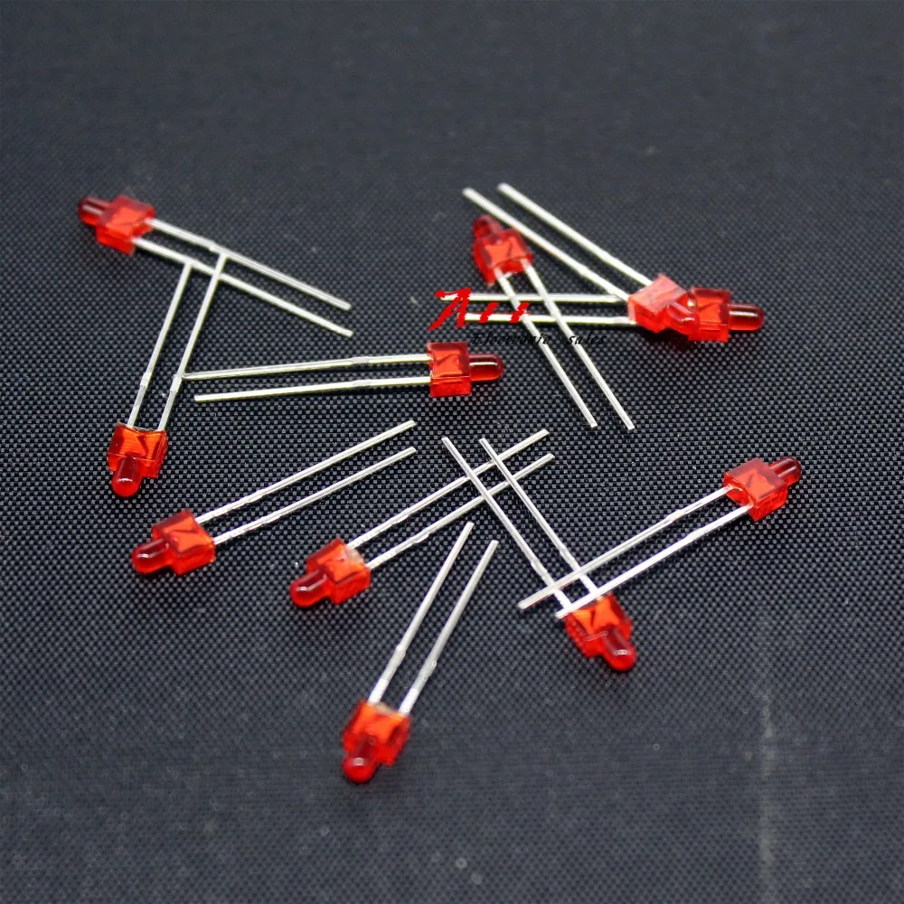 2 мм светодиодный DIP башня Диодная лампочка красный 100 шт.|led diode|tower ledled dip |
