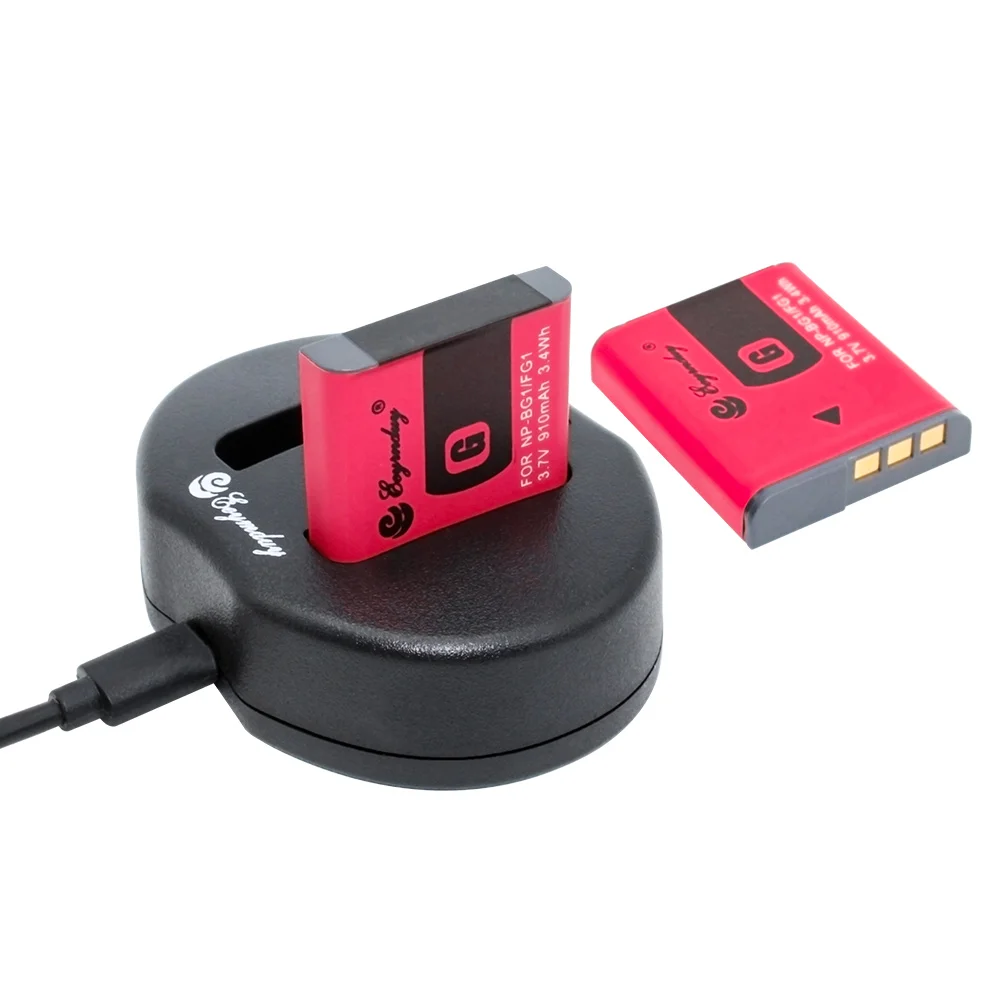 2 шт. батарея bateria + 1 двойное зарядное устройство NP BG1 FG1 NPBG1 для Sony DSC H3 H7 H9 H10 H20
