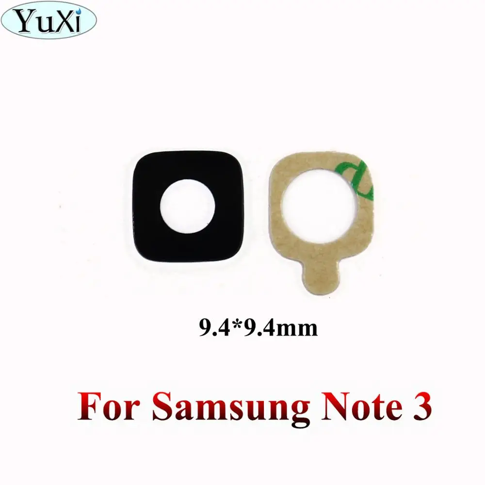 Note 3 Юйси для samsung Galaxy J5 J3 J7 J320 J4 J6 J8 Note 4 5 3 8 задняя Камера Стекло крышка объектива с клеем - Цвет: Note 3