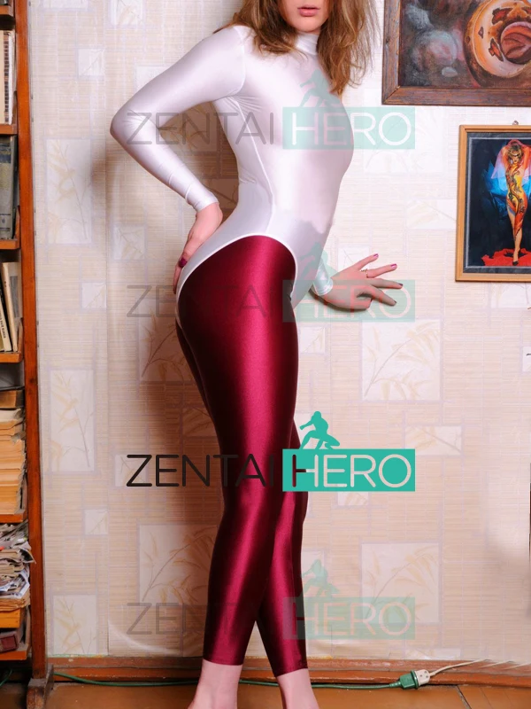 Бесплатная доставка сексуальный женский белый и красный комбинезон спортивный