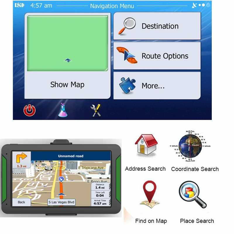 Wetowe G6 7 дюймов Автомобильный GPS навигатор FM Bluetooth AVIN реверсивная камера Россия США