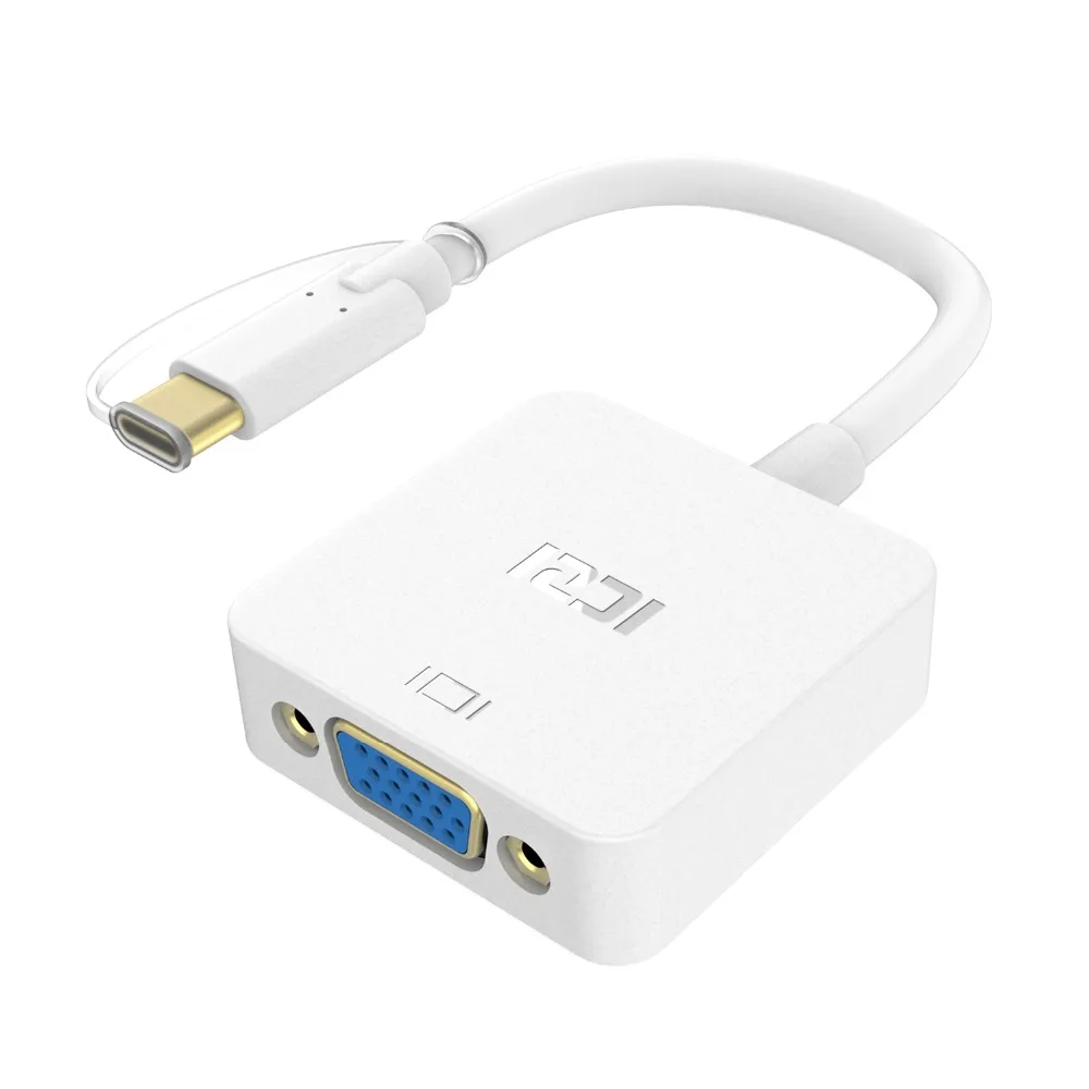 ICZI type C (USB Thunderbolt 3 порта совместимый) к адаптеру VGA USB для MacBook Pro huawei Matebook X |