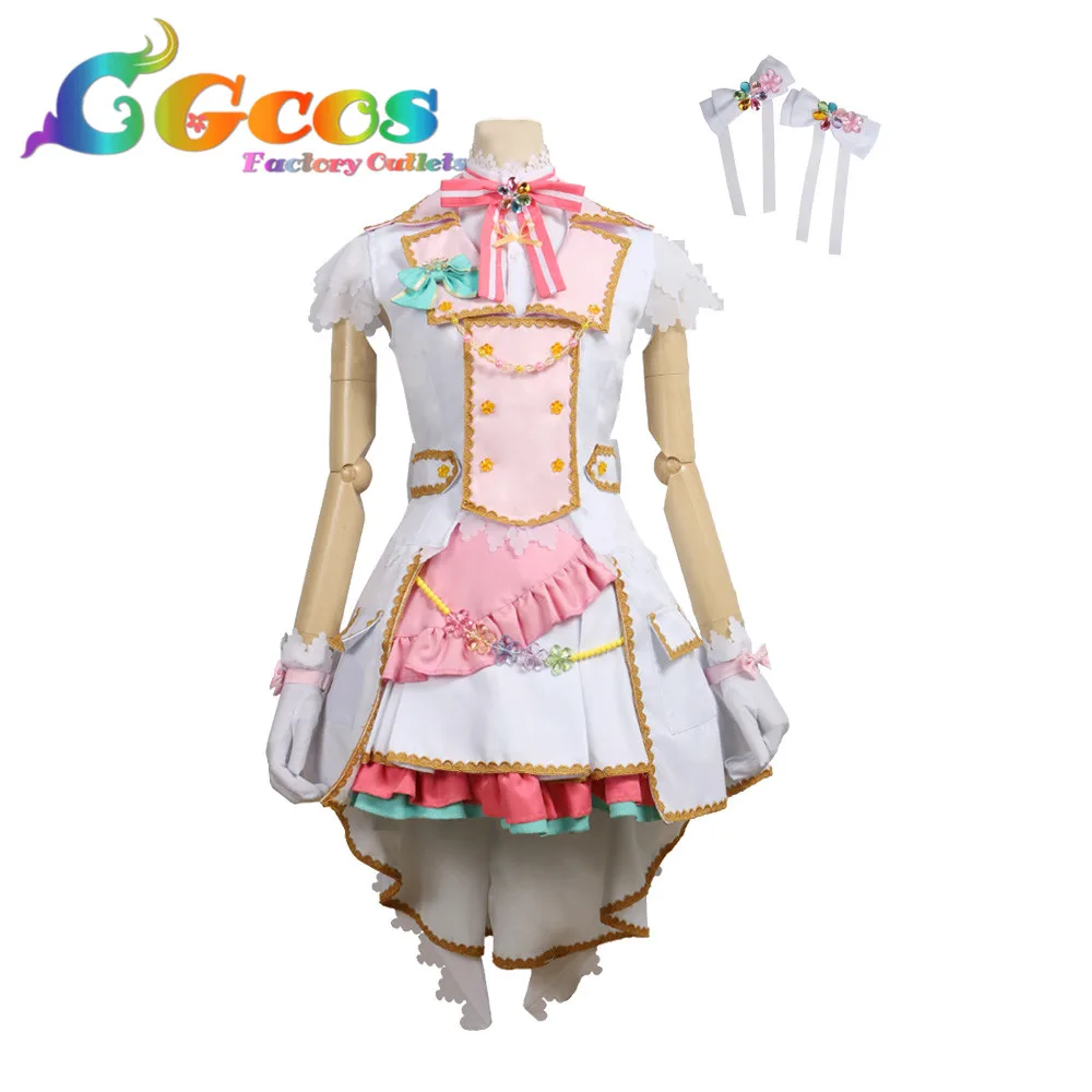 CGCOS Косплей Косплэй костюм Bang Dream Пастель * палитра 2nd один Ая Maruyama Аниме Костюмы с