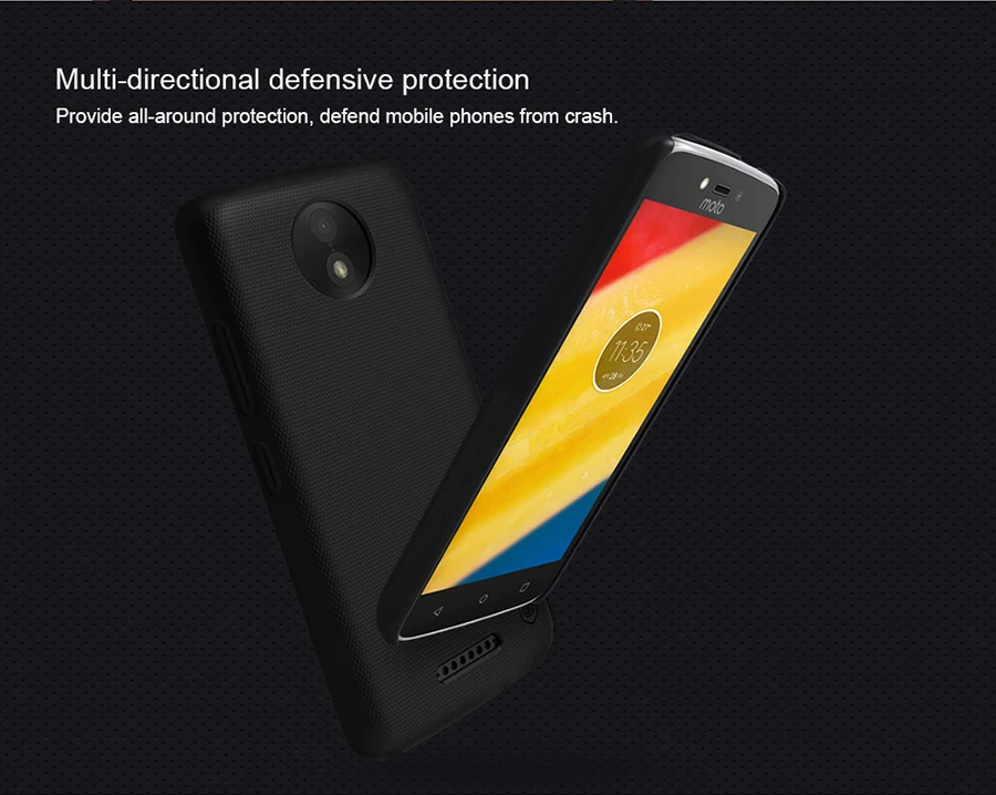 1 шт. Nillkin Super Frosted Shield Матовая Твердый переплет + защита экрана Чехол для