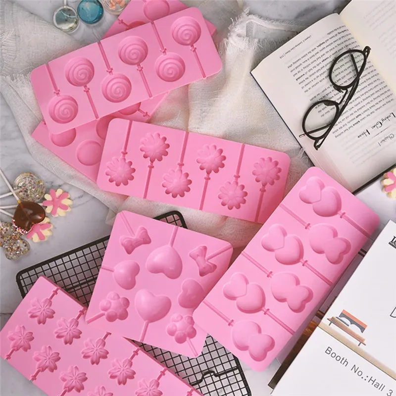 Силиконовые леденцы формы конфеты для леденцов украшения торта шоколада леденец