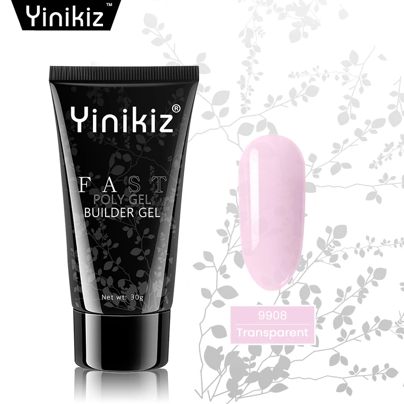 9908 Yinikiz 17 цветов, строительный гель для полировки ногтей, лак для наращивания ногтей, УФ светодиодный жесткий гель, длинный гель для скульптуры ногтей, маникюрный лак - Цвет: 9908