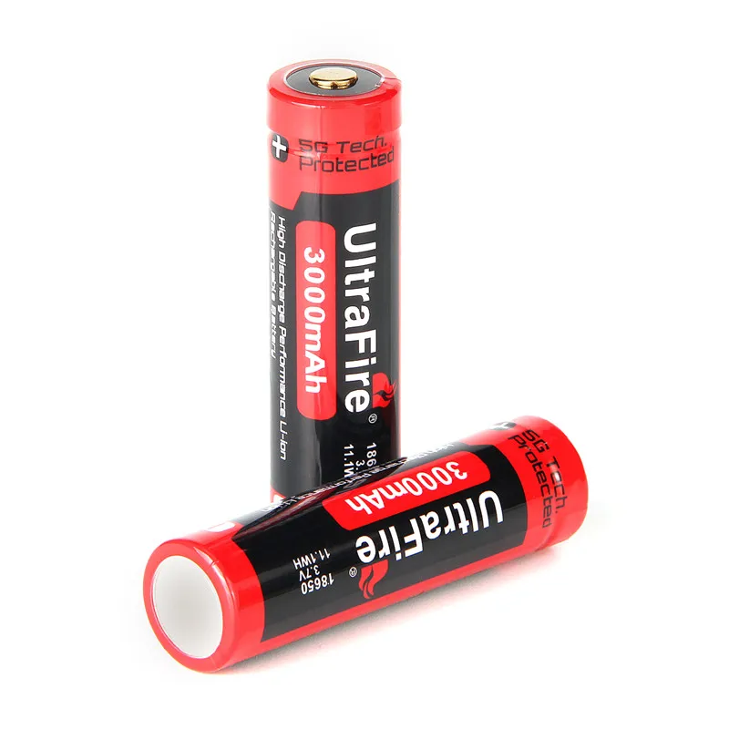 Бренд UltraFire 18650 3,7 V 3000mAh литиевая аккумуляторная батарея 18650 батарея для фонарика игрушки