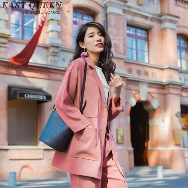 Новинка 2019 Осенний женский брючный костюм женские повседневные модные брендовые