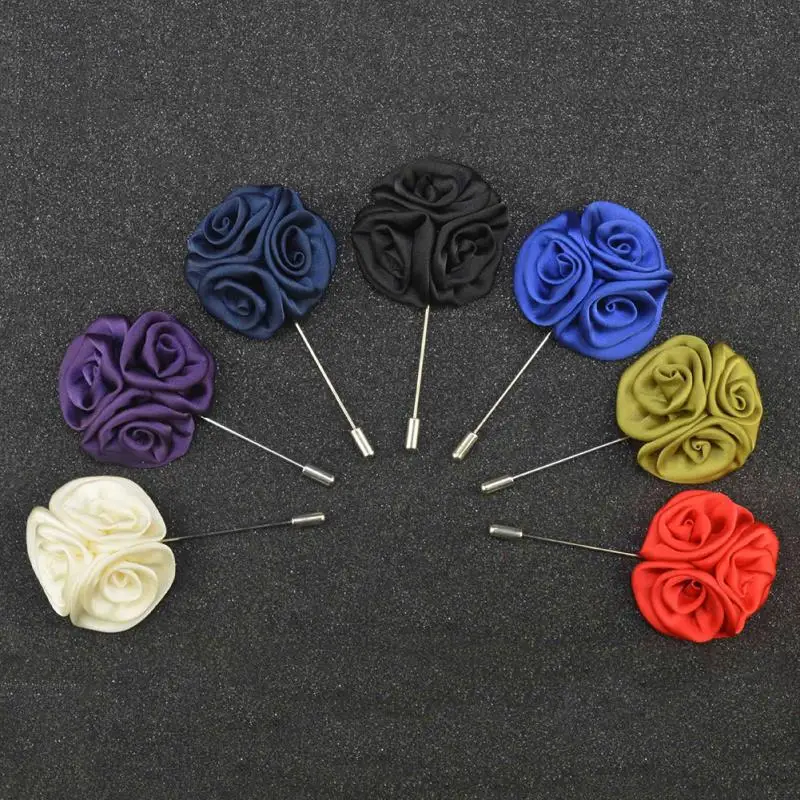 15 видов цветов бутоньерки с розами изготовленные вручную брошь-булавка для