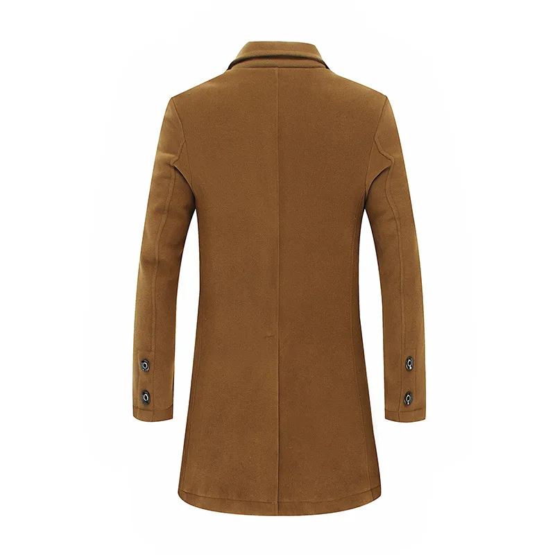 

2020 Winter New Casual Long Manteau Hiver Homme Plus Size Double Collar Winter Jackets Mens
