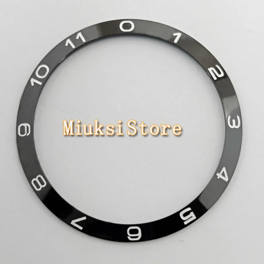 39 мм черный/синий ободок вставка Керамическая рамка часы аксессуары комплект 41