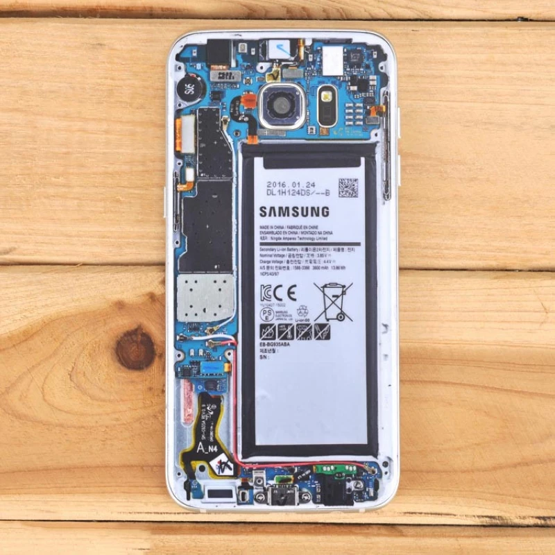 for Galaxy S7 Edge 2 шт. для samsung Galaxy Note 9, 8 чехол, наклейка на заднюю панель, текстурированная крышка, компонентный эффект, декор для samsung Galaxy S9, S8 Plus, S7 Edge - Цвет: for Galaxy S7 Edge