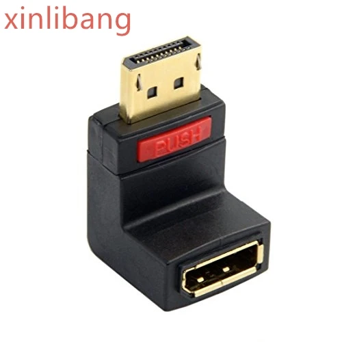

Вверх угловой 90-градусный DP DisplayPort «штырь-гнездо» удлинитель