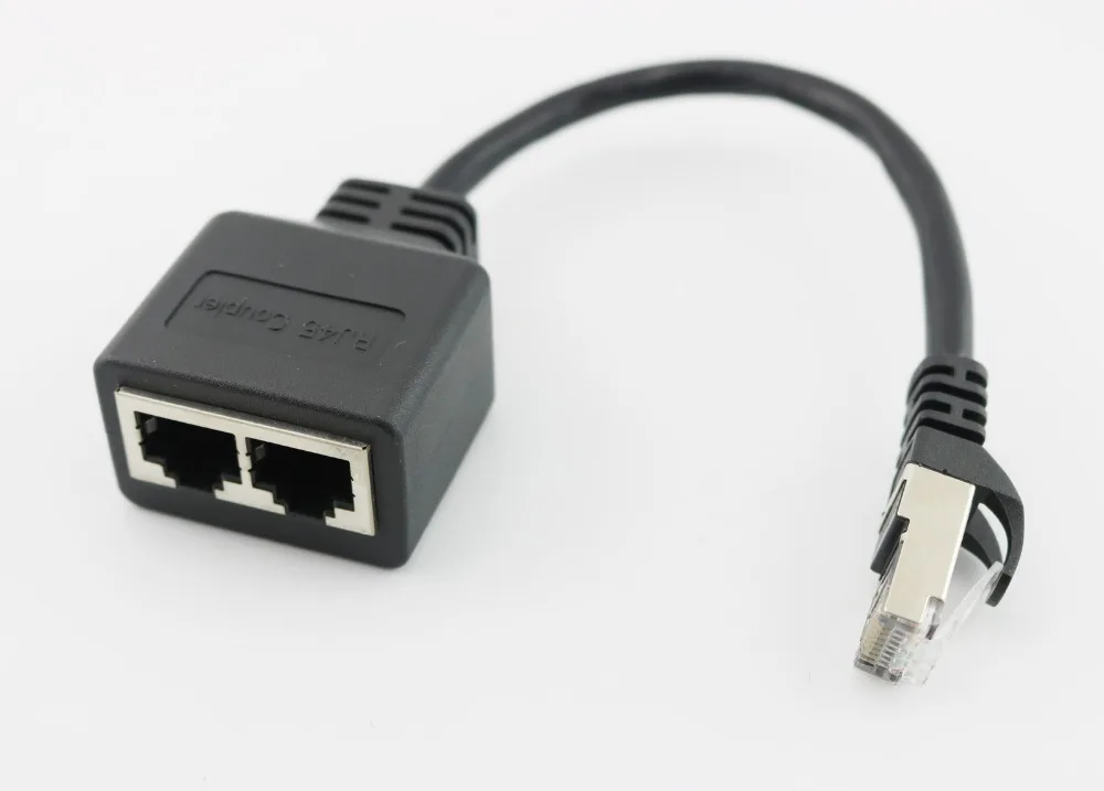 Сетевой разветвитель RJ45 CAT6/5 1 штекер на 2 гнезда 10 шт. сетевой локальной сети Ethernet