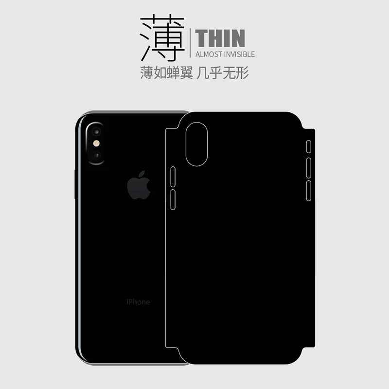 Роскошные мраморные наклейки для телефона iphone 7 8 X XS цветная пленка задняя крышка