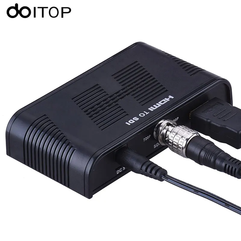 DOITOP HDMI конвертер SDI к SD HD 3G Адаптер конвертера 720P 1080 Для Камера дома Театр +