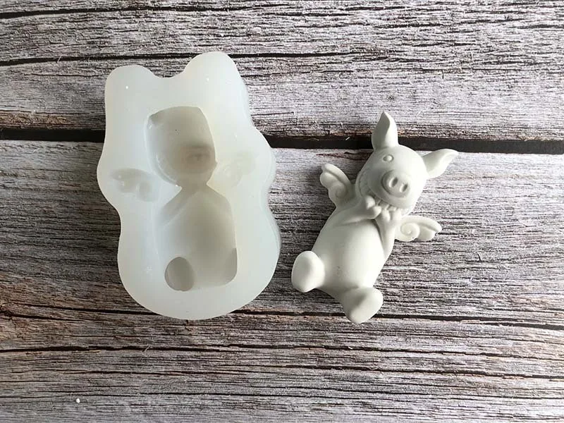 3D Медведь серии силиконовые формы DIY помадка торт форма шоколада форма для помадки Мыло Плесень - Цвет: B114