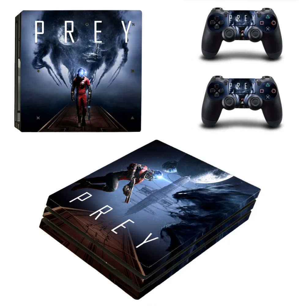 Игра добычи PS4 Pro кожи наклейки для Sony PlayStation 4 консоли и контроллеры настенные