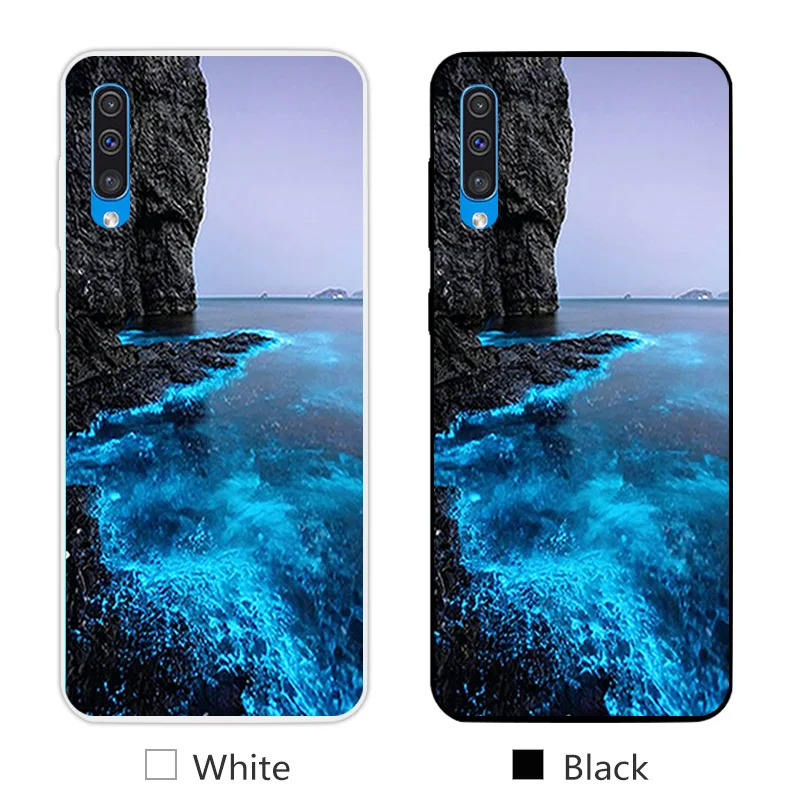 16 6," для samsung Galaxy A50, Модный чехол на заднюю панель телефона, роскошный мягкий силиконовый дизайн с улыбкой для Galaxy A50, прозрачный ТПУ чехол для телефона - Цвет: 16