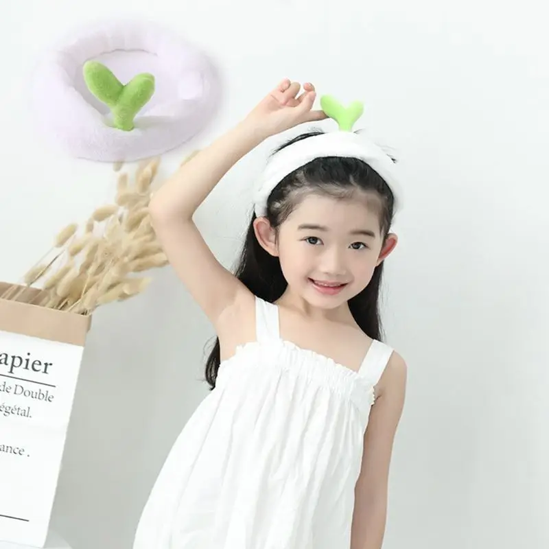 6 стилей Для женщин и девочек из мягкого плюша Душ макияж широкая лента для волос