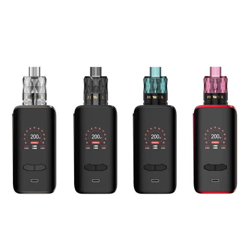 Augvape VX200 коробка Mod Kit 200 w 1 3 Inch Цвет Дисплей Двойной 18650 Батарея Контроль